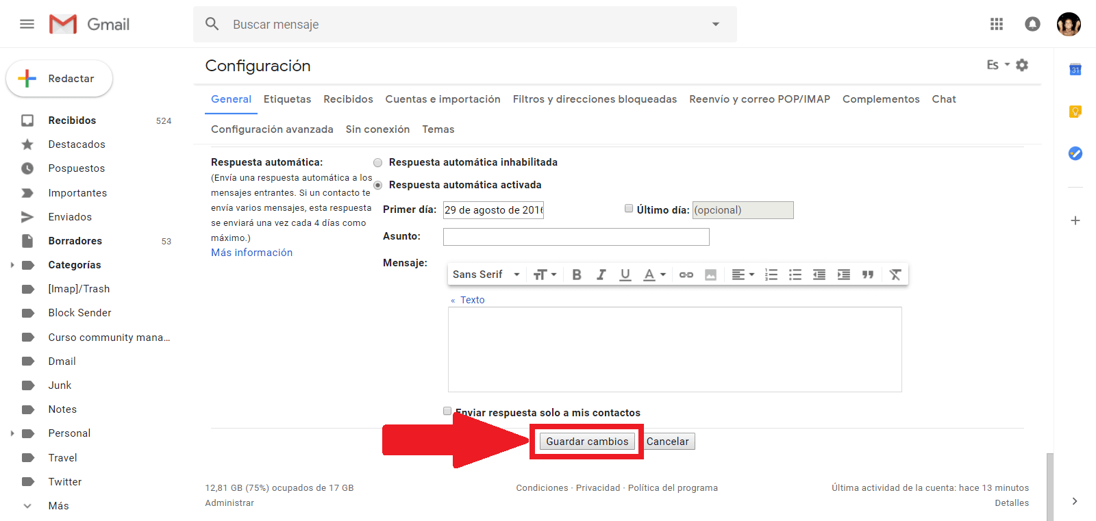 Como Firmar Tus Correos Electrónico De Gmail Pc Y Móvil 7702